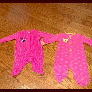 Newborn button up sleepers